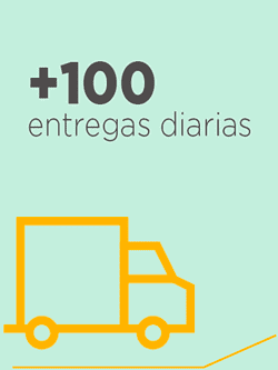 +100 entregas diarias y un camión