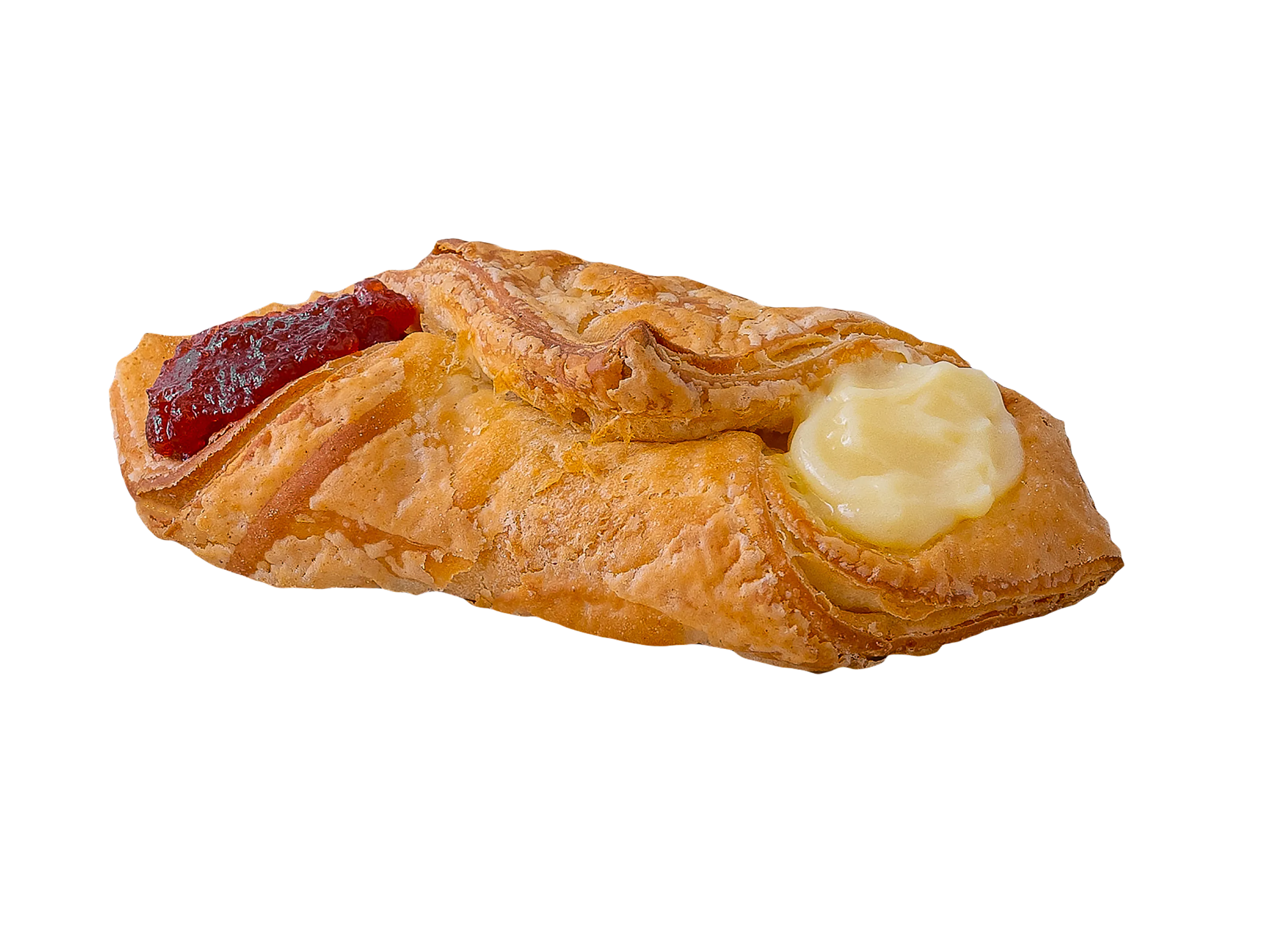 Doblada de crema y dulce