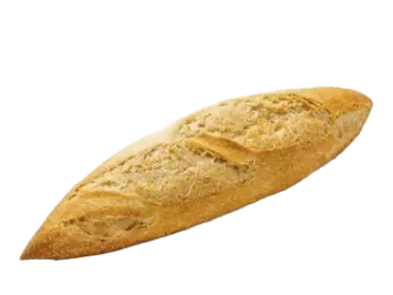 Media baguette rústica congelada